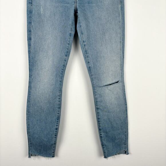 NWT MOTHER The Looker Step Ankle Fray Despite Differences Jeans 25 - Picture 9 of 12